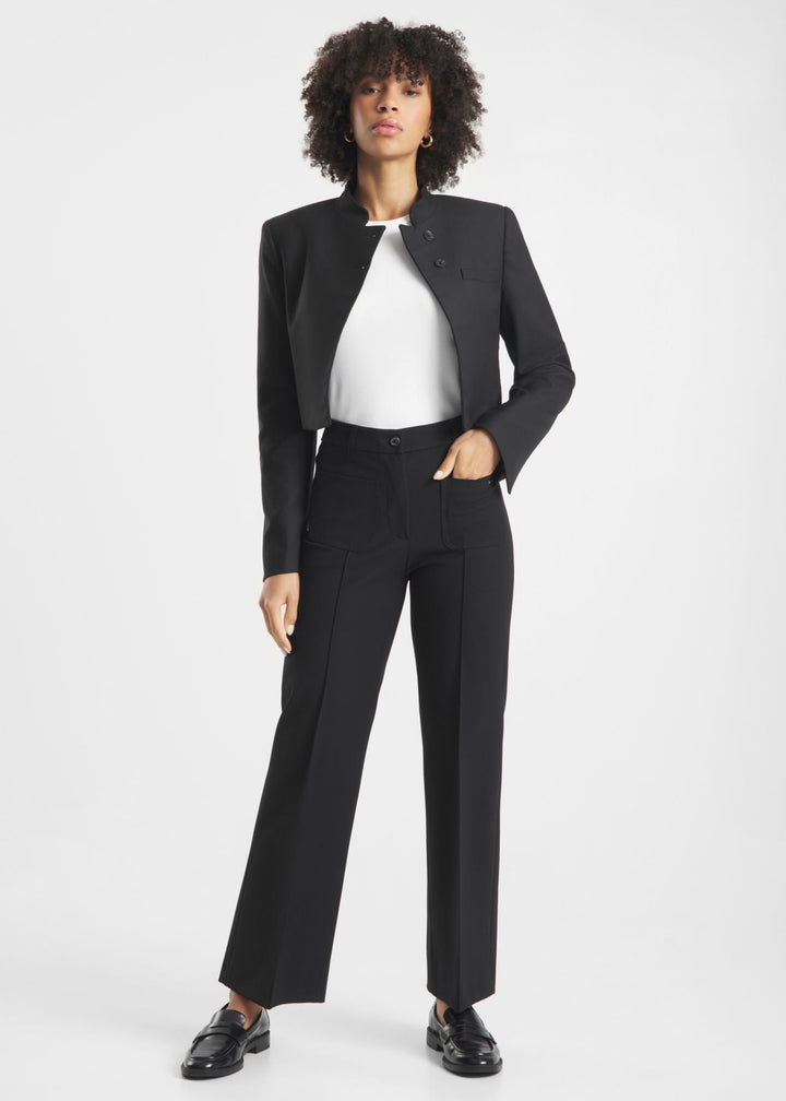 Raffaello Rossi Miley Techno Stretch Pant in Black available at Barbara Katz