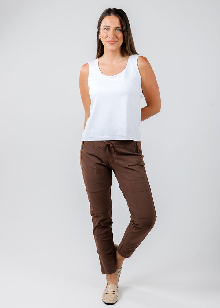 Raffaello Rossi Candy Pants - Copper available at Barbara Katz