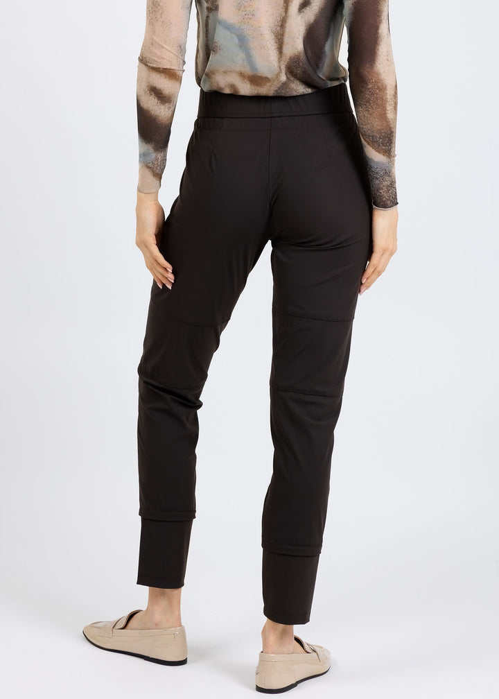 Raffaello Rossi Candy Pants in Dark Brown available at Barbara Katz