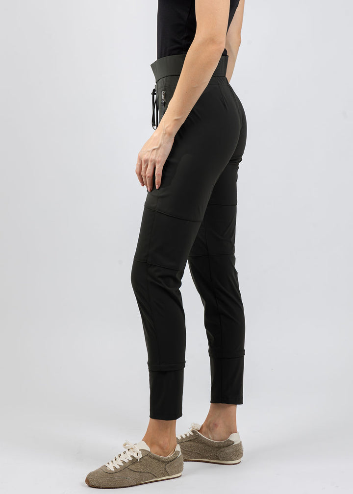 Raffaello Rossi Candy Pants in Dark Olive available at Barbara Katz