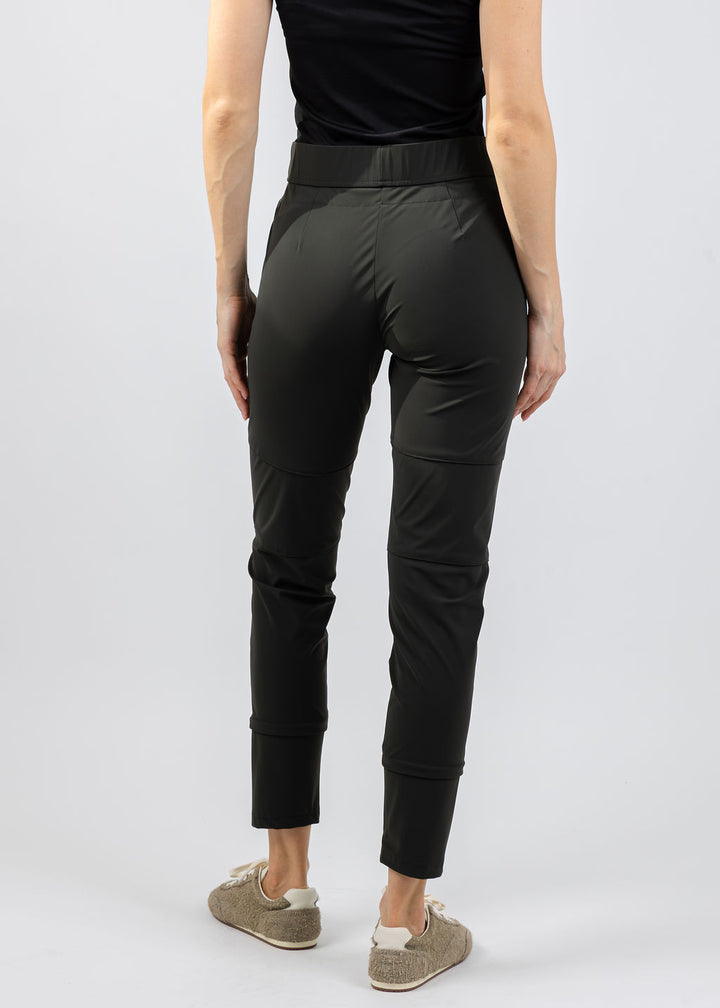 Raffaello Rossi Candy Pants in Dark Olive available at Barbara Katz