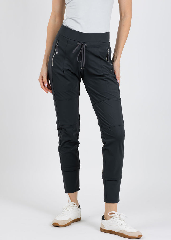 Raffaello Rossi Candy Pants in Slate Grey available at Barbara Katz