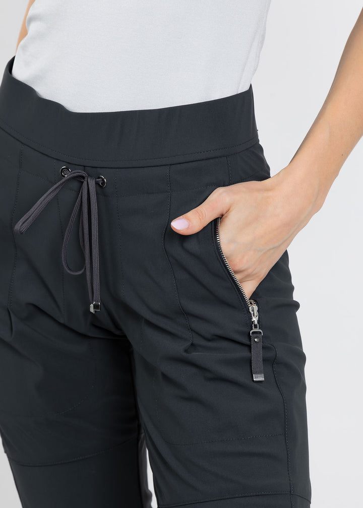 Raffaello Rossi Candy Pants in Slate Grey available at Barbara Katz