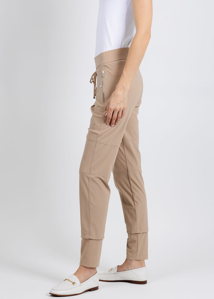 Raffaello Rossi Candy Pants in Warm Taupe available at Barbara Katz