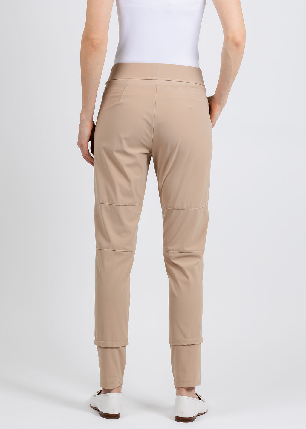 Raffaello Rossi Candy Pants in Warm Taupe available at Barbara Katz