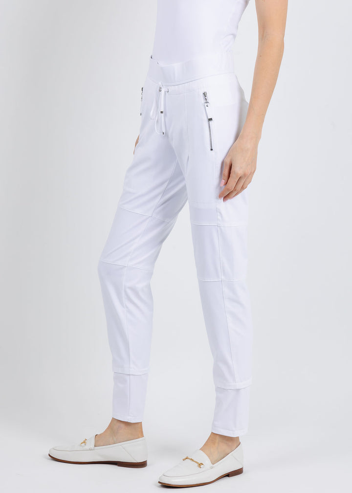 Raffaello Rossi Candy Pants in White available at Barbara Katz