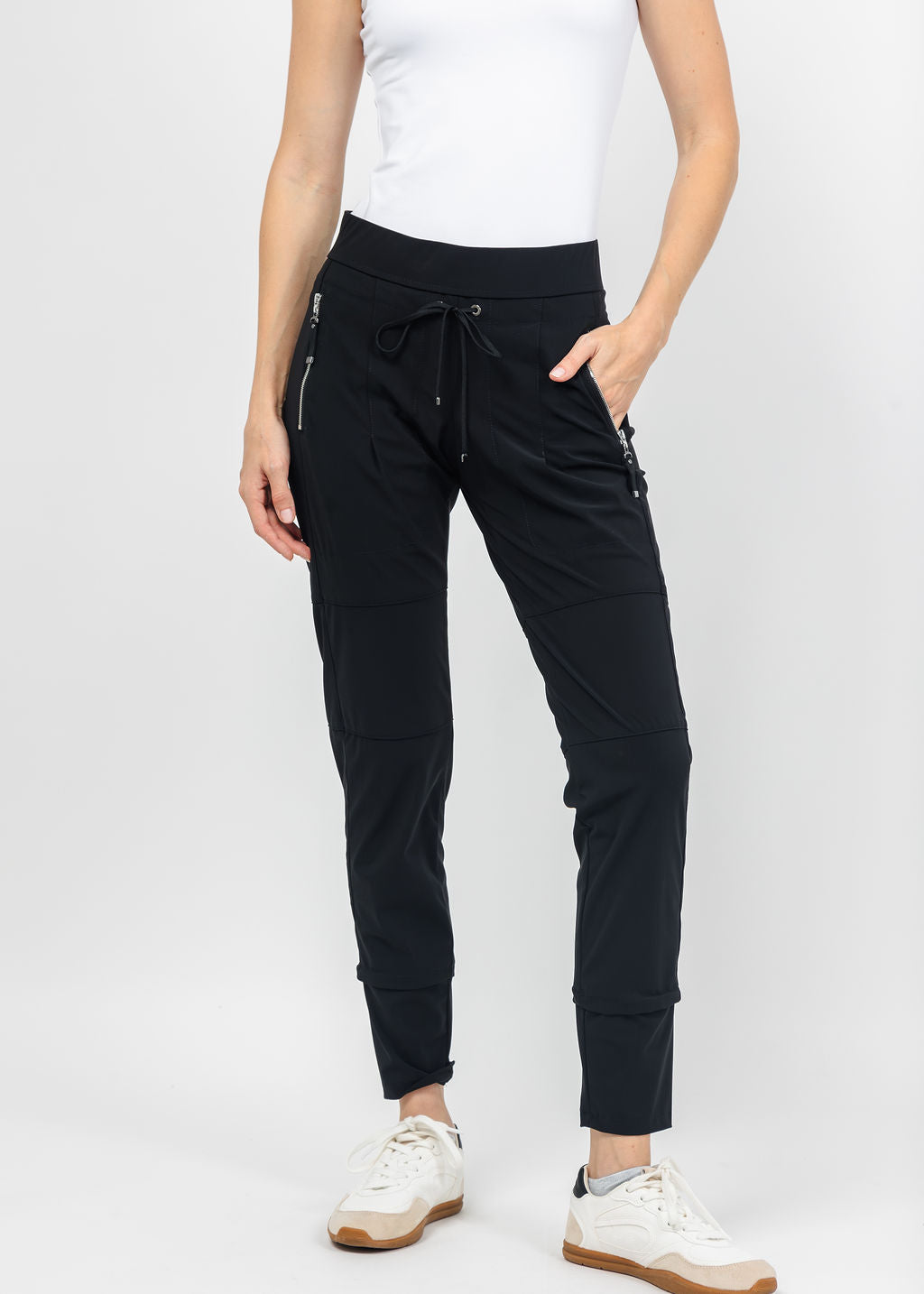 Raffaello Rossi Candy Pants in Black available at Barbara Katz