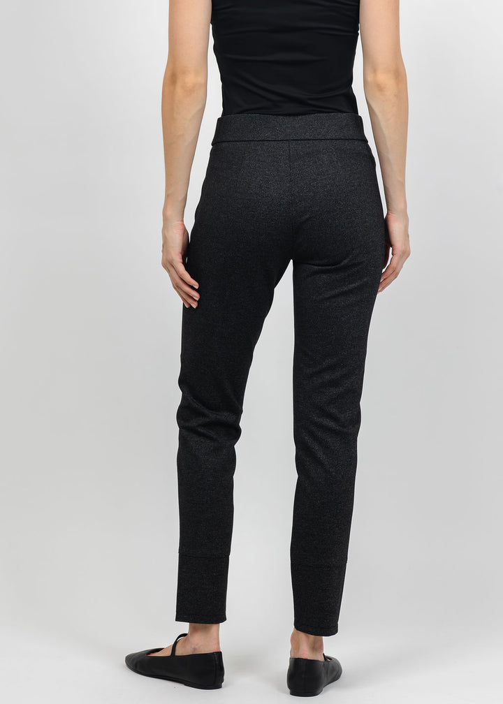 Raffaello Rossi Corry Jersey Pant in Dark Grey Graphical available at Barbara Katz
