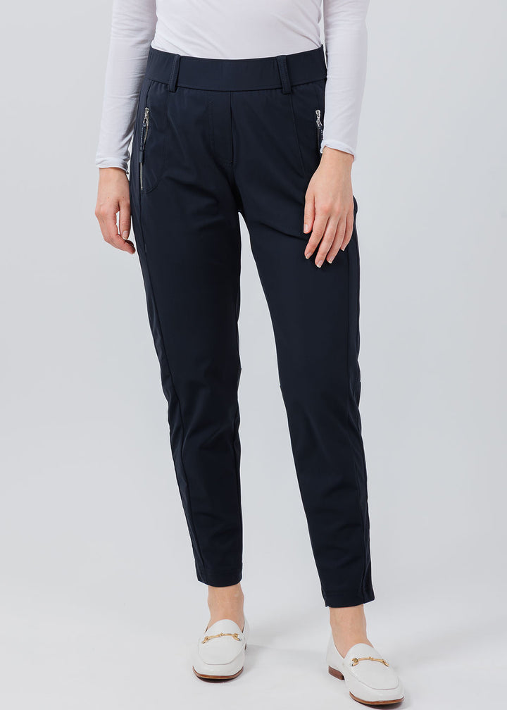 Raffaello Rossi Natina Sport Pants in Marine available at Barbara Katz