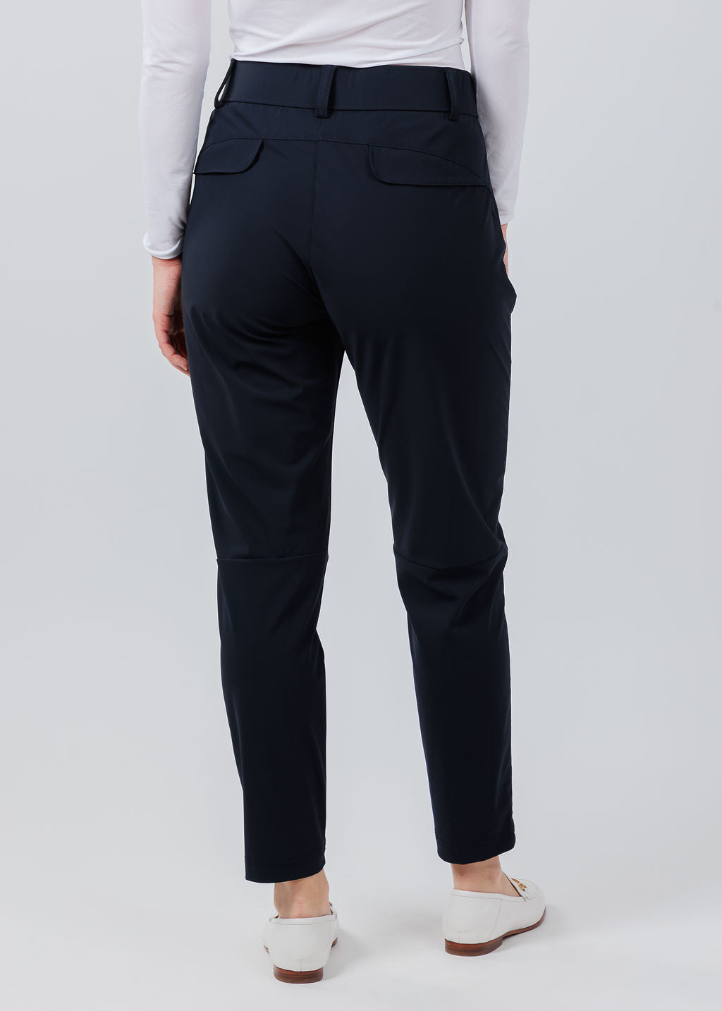 Raffaello Rossi Natina Sport Pants in Marine available at Barbara Katz