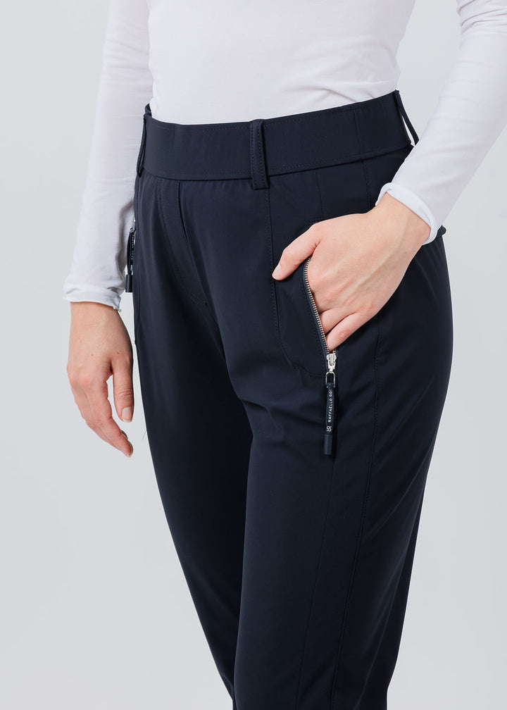Raffaello Rossi Natina Sport Pants in Marine available at Barbara Katz