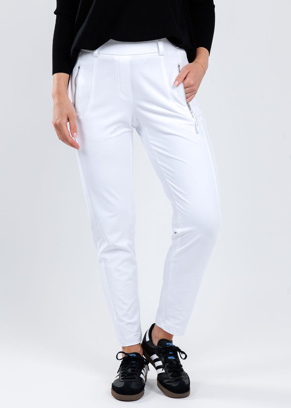 RAPHAELA BY BRAX Jersey-Hose Lillyth schwarz Slim Fit für Damen in Schwarz RAPHAELA BY BRAX Jersey-Hose Lillyth schwarz Slim Fit für Damen in Schwarz