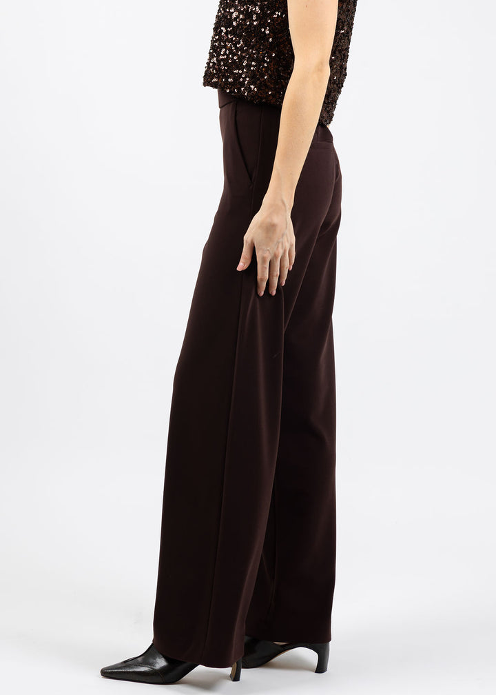 Raffaello Rossi Palina Long Pants in Brown available at Barbara Katz