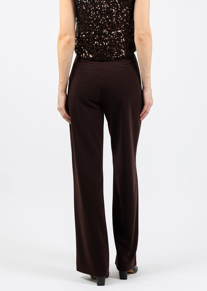 Raffaello Rossi Palina Long Pants in Brown available at Barbara Katz