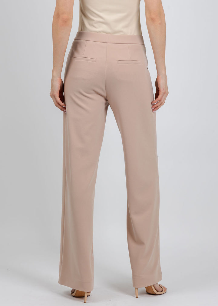 Raffaello Rossi Palina Long Pants in Warm Taupe available at Barbara Katz