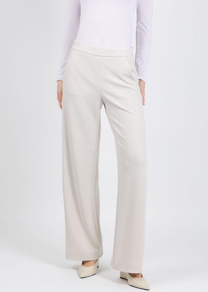 Raffaello Rossi Palina Long Pants in White available at Barbara Katz
