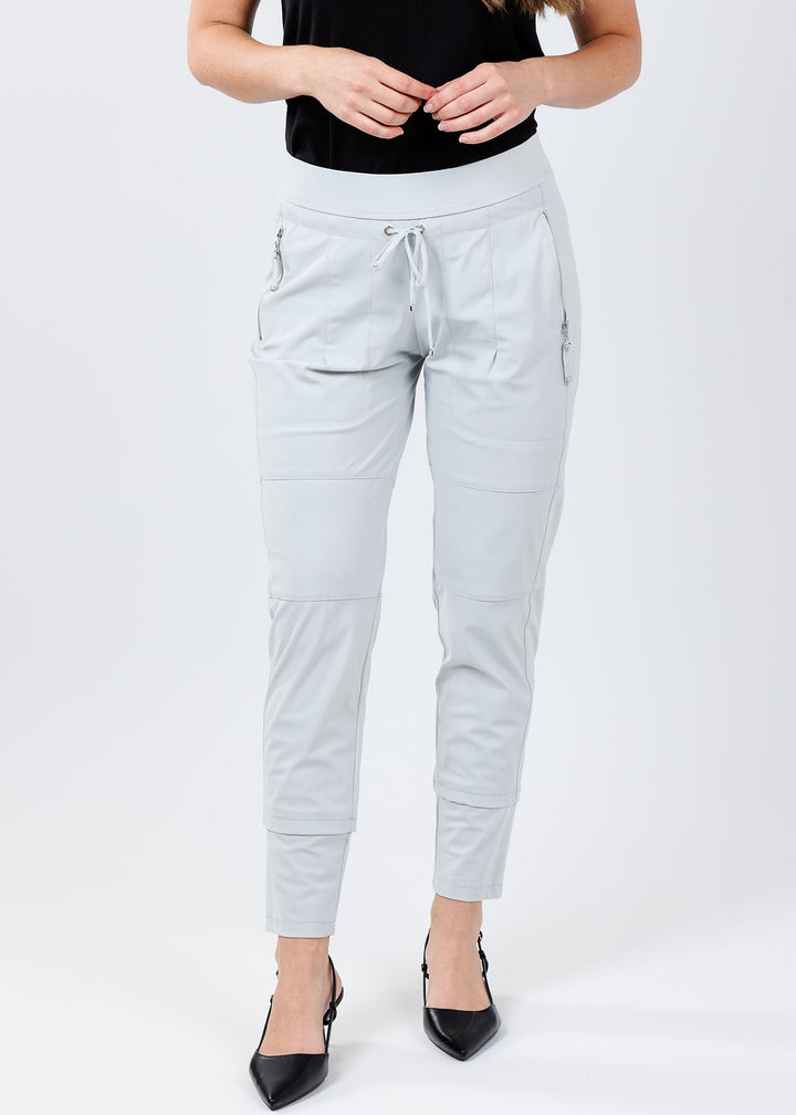 Raffaello Rossi Candy Pants in Light Grey available at Barbara Katz