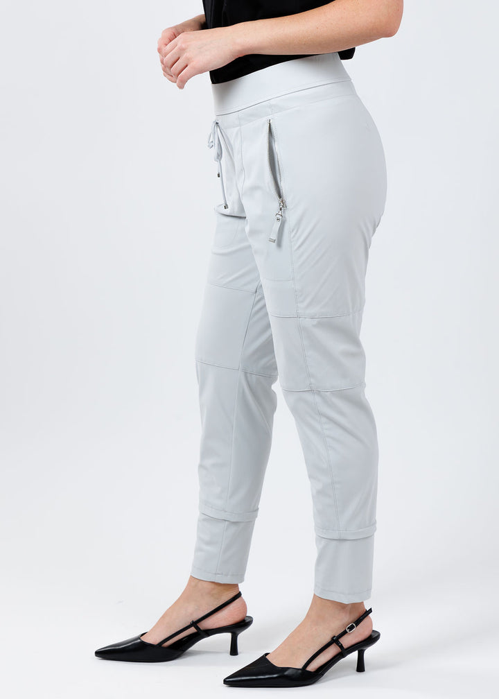 Raffaello Rossi Candy Pants in Light Grey available at Barbara Katz