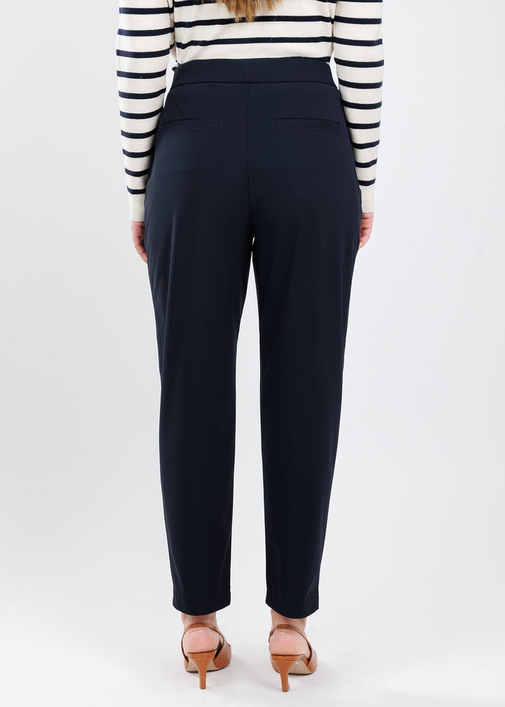 Raffaello Rossi Liliana 7/8 Pants with Pocket in Marine available at Barbara Katz