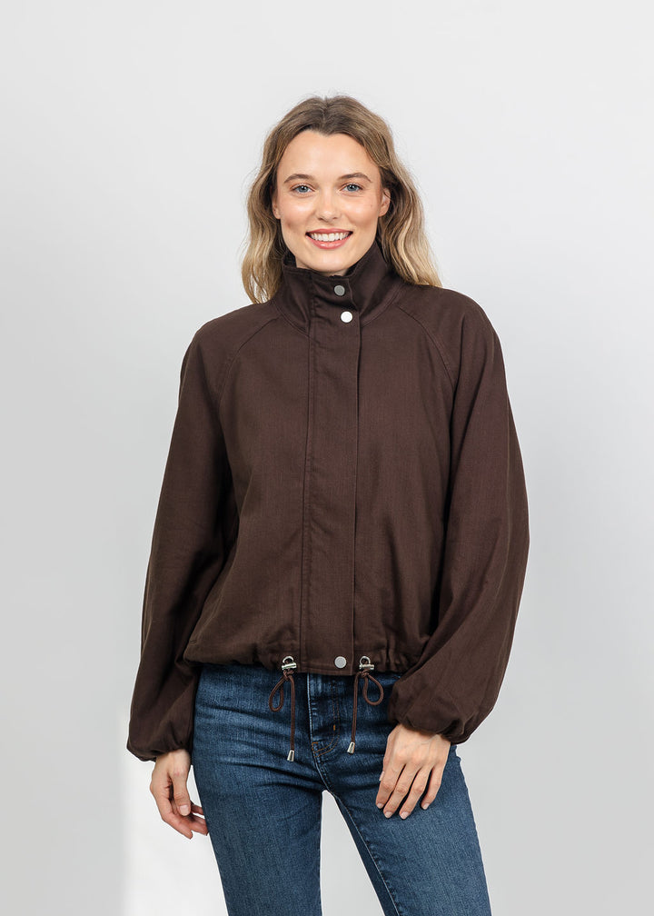 Rails Blake Jacket in Espresso available at Barbara Katz