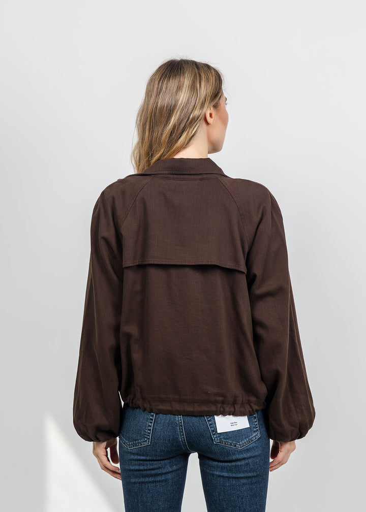 Rails Blake Jacket in Espresso available at Barbara Katz