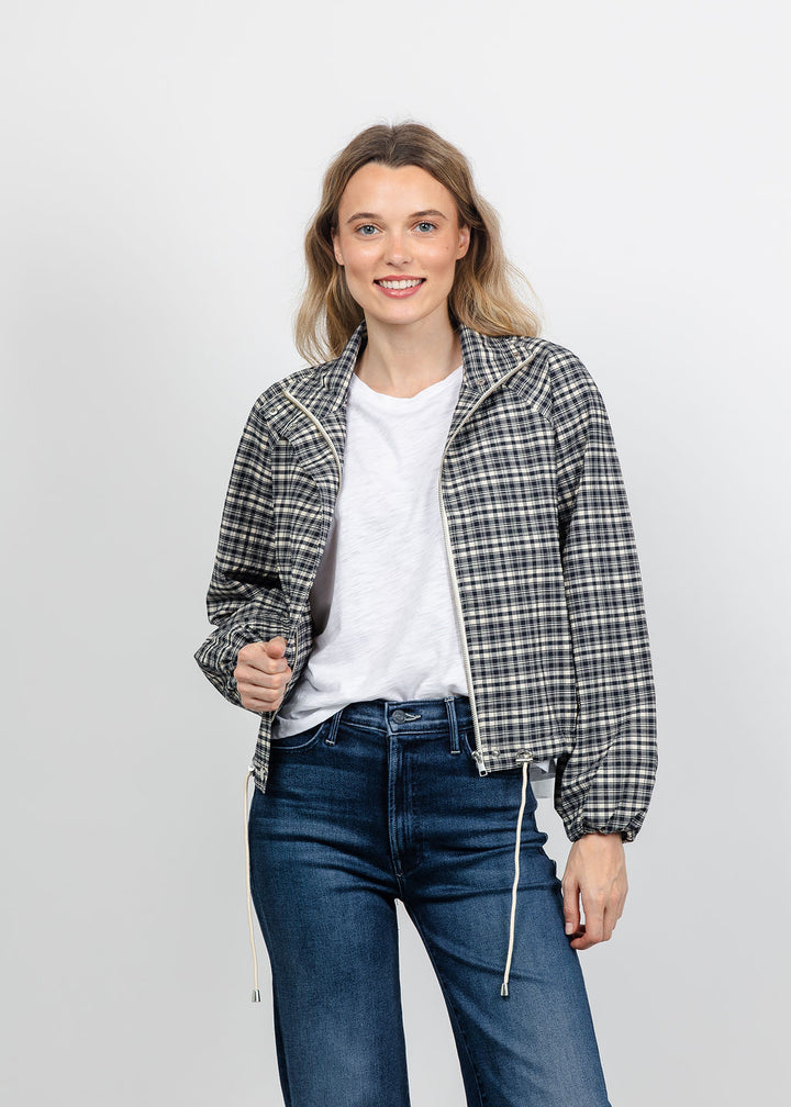 Rails Blake Jacket in Mini Check available at Barbara Katz