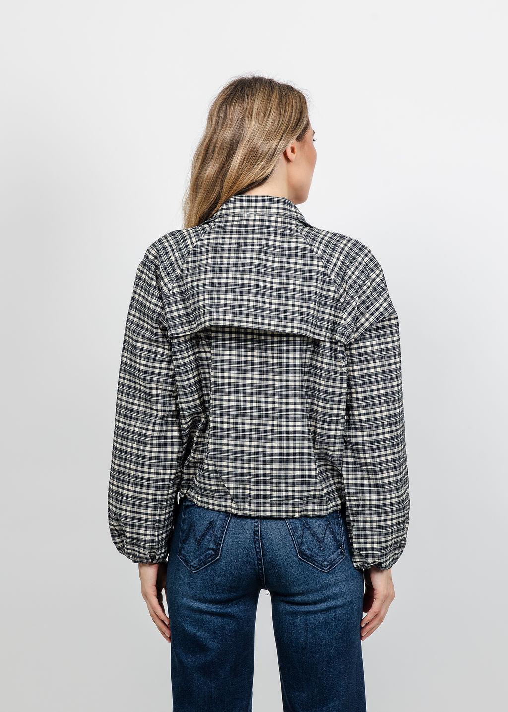 Rails Blake Jacket in Mini Check available at Barbara Katz