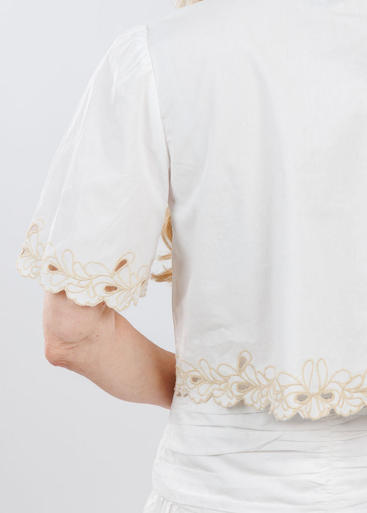 Rails Cataluna Top in White available at Barbara Katz