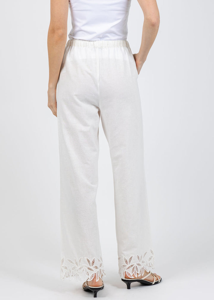 Rails Emmie Pants in White Palm Embroidery available at Barbara Katz