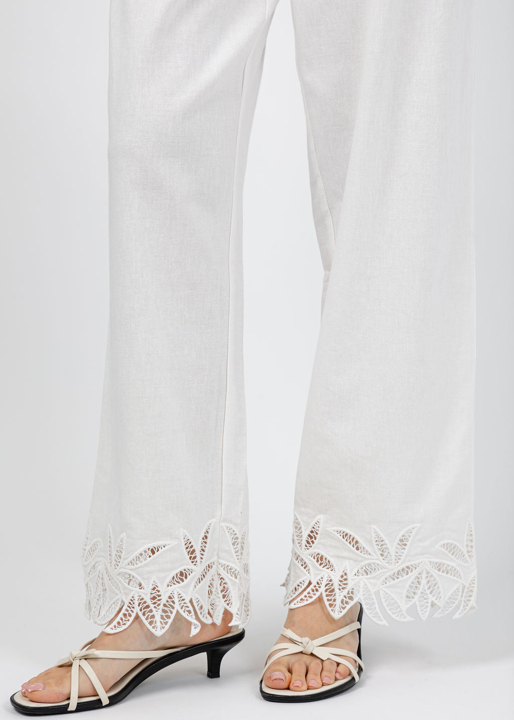 Rails Emmie Pants in White Palm Embroidery available at Barbara Katz