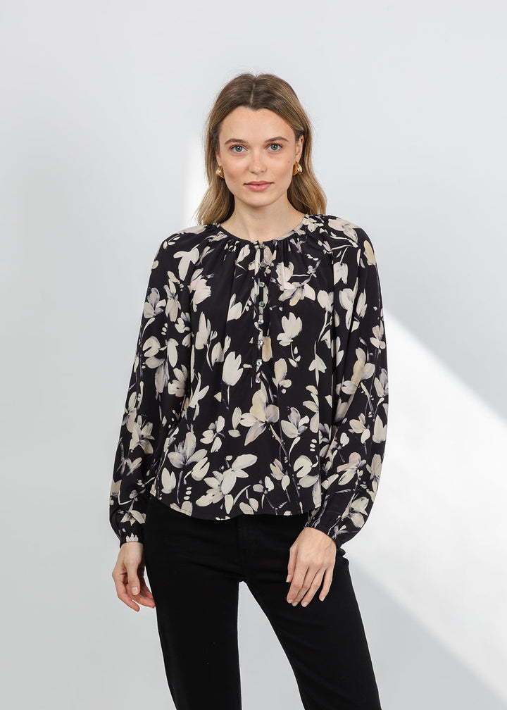 Rails Indi Top in Sepia Meadow available at Barbara Katz