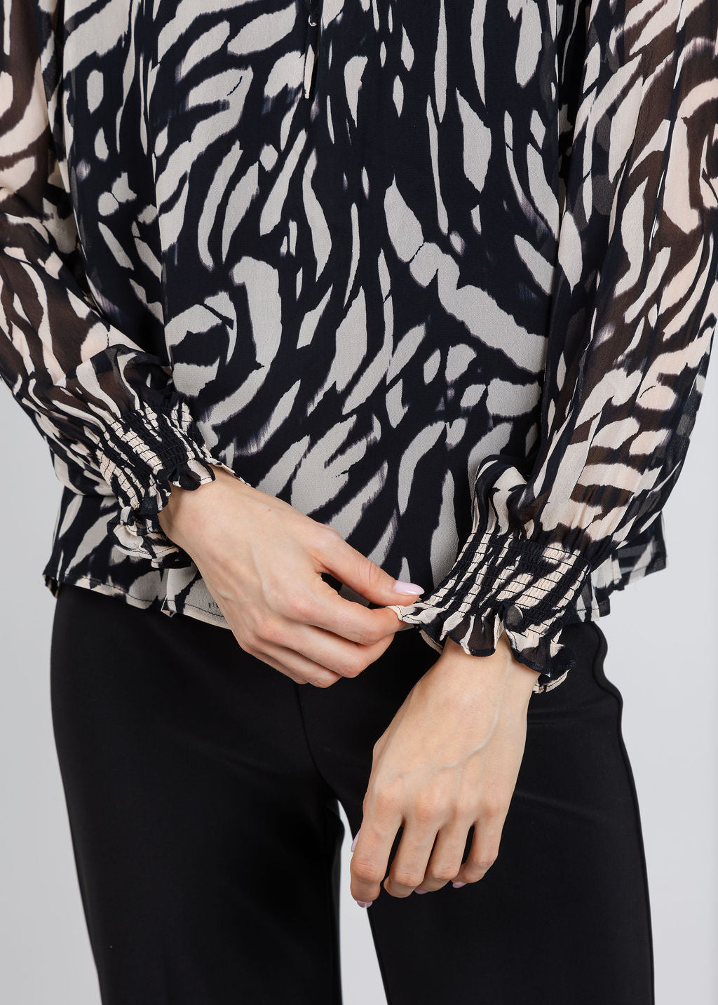 Rails Mirna Top in Ivory Tiger Stripe available at Barbara Katz
