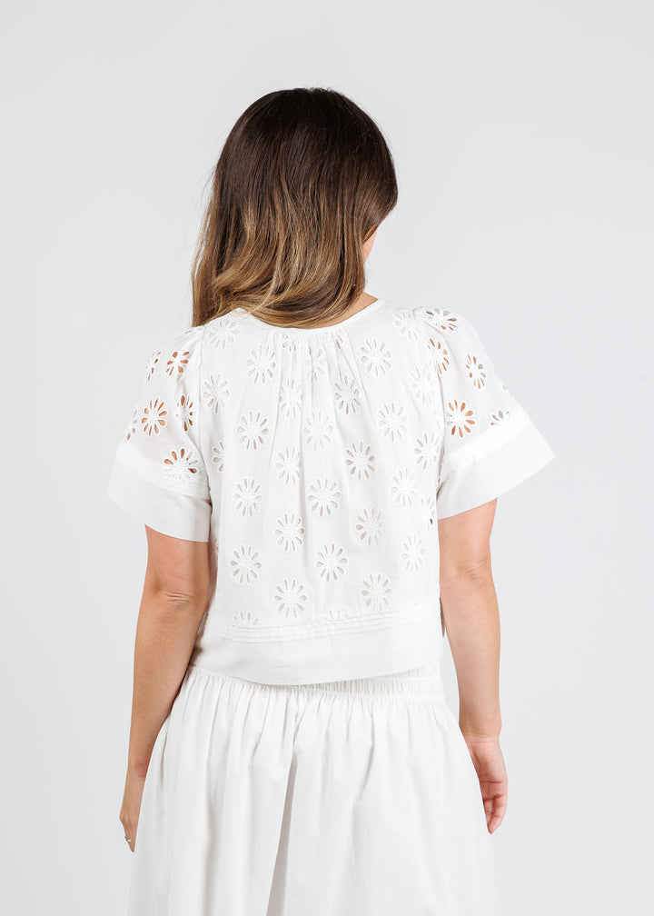 Rails Bambina Top in White available at Barbara Katz