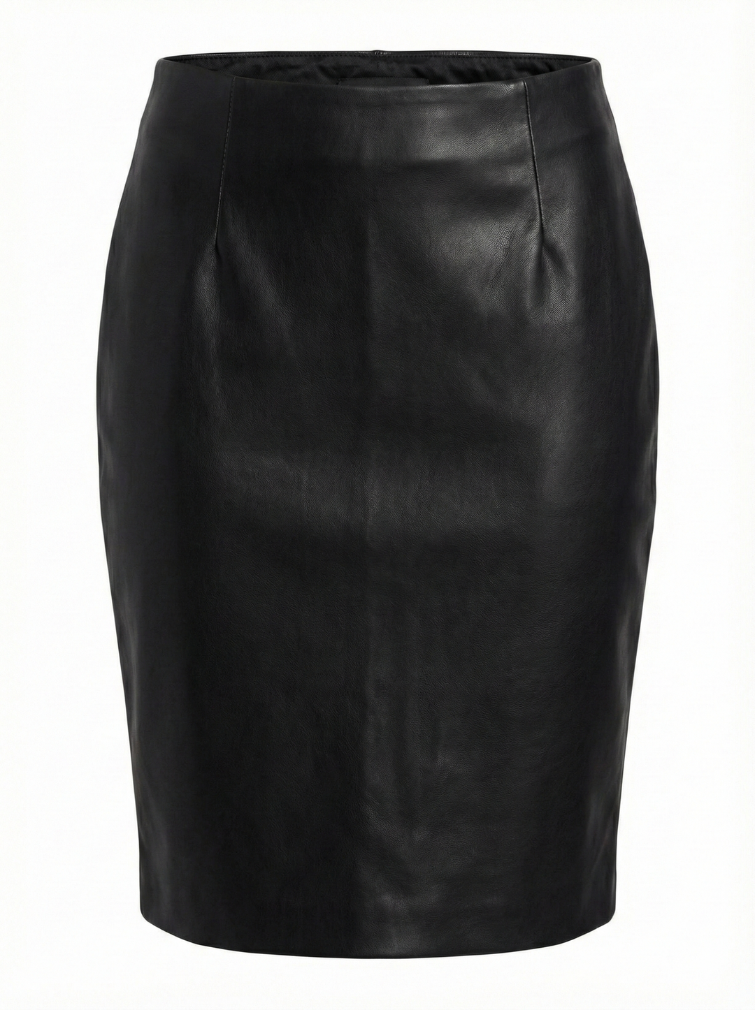 Adroit Atelier Reese Pencil Vegan Leather Skirt in Black available at Barbara Katz