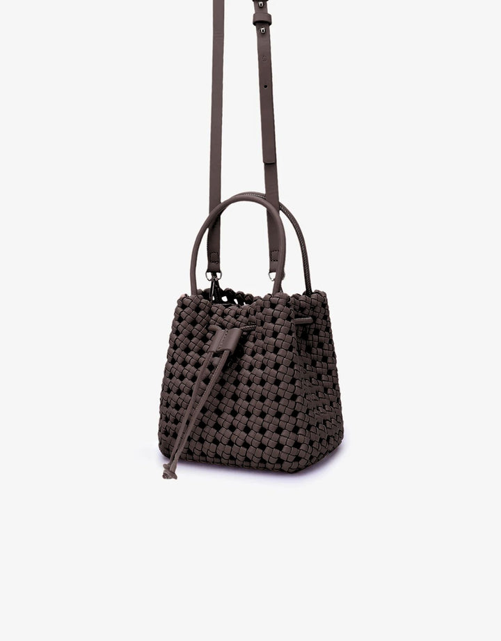 Remi/Reid Perrie Mini Bucket Bag in Espresso available at Barbara Katz