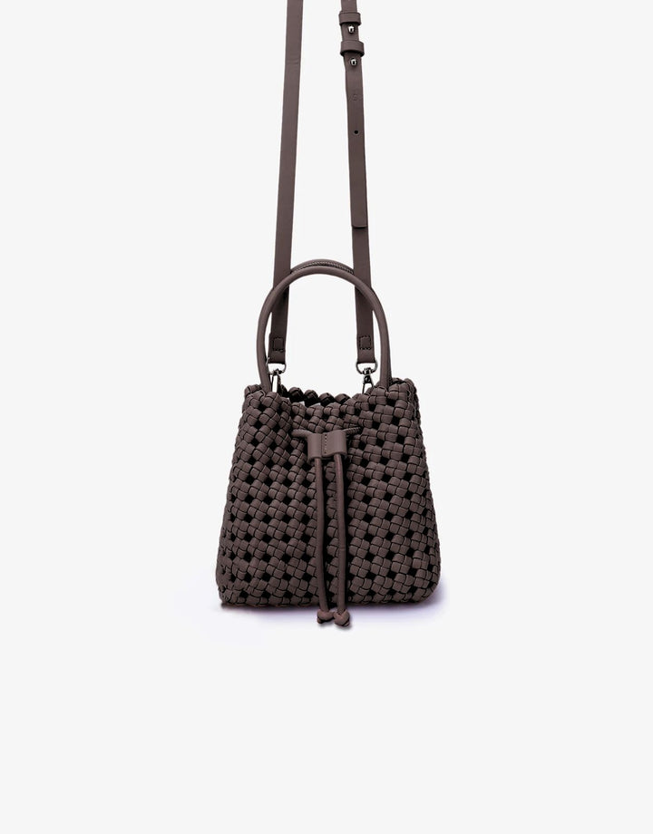 Remi/Reid Perrie Mini Bucket Bag in Espresso available at Barbara Katz