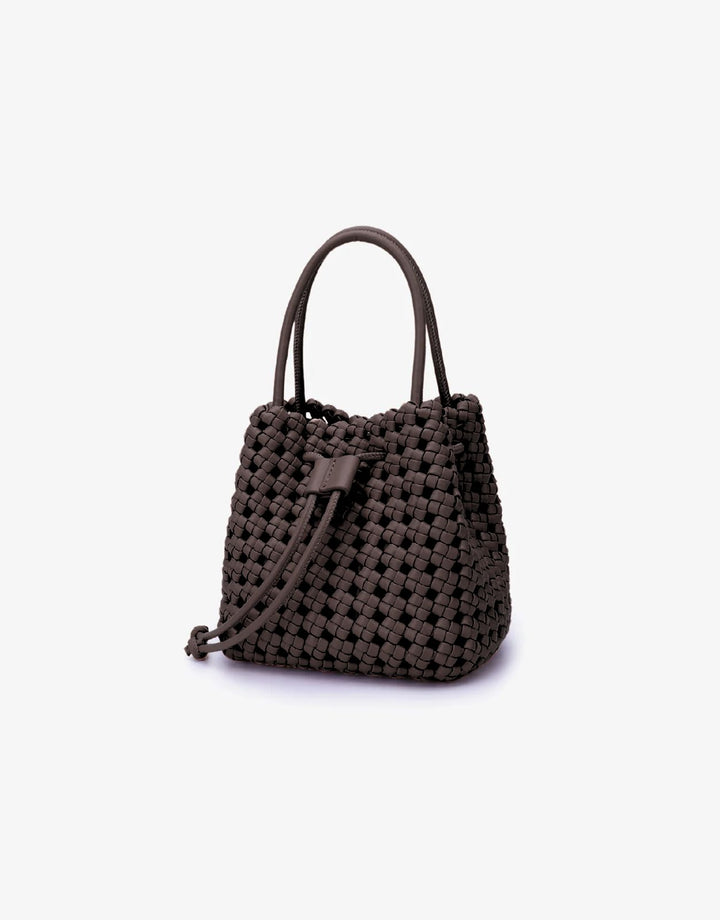 Remi/Reid Perrie Mini Bucket Bag in Espresso available at Barbara Katz