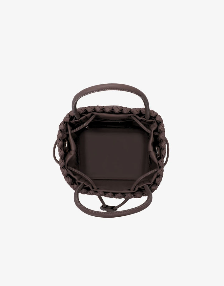 Remi/Reid Perrie Mini Bucket Bag in Espresso available at Barbara Katz