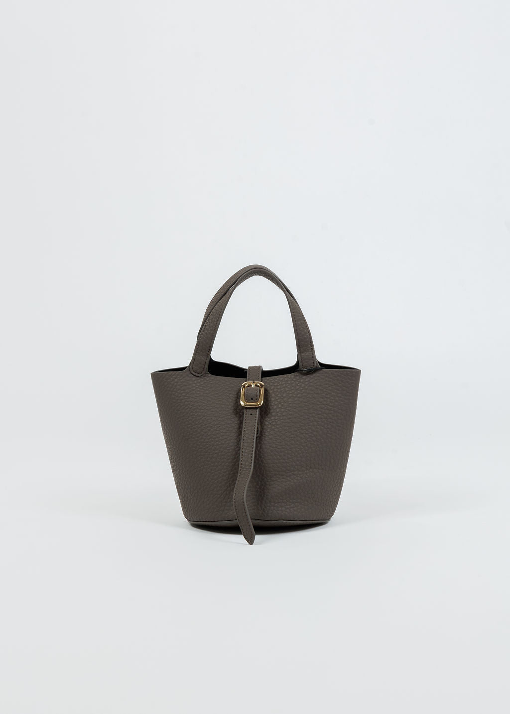 Remi/Reid Joya Mini Bucket Bag in Dark Grey available at Barbara Katz