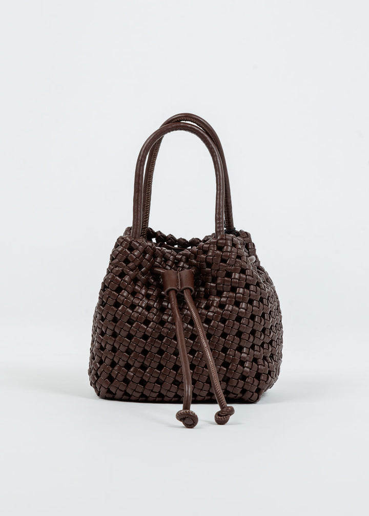 Remi/Reid Perrie Mini Bucket Bag in Espresso available at Barbara Katz