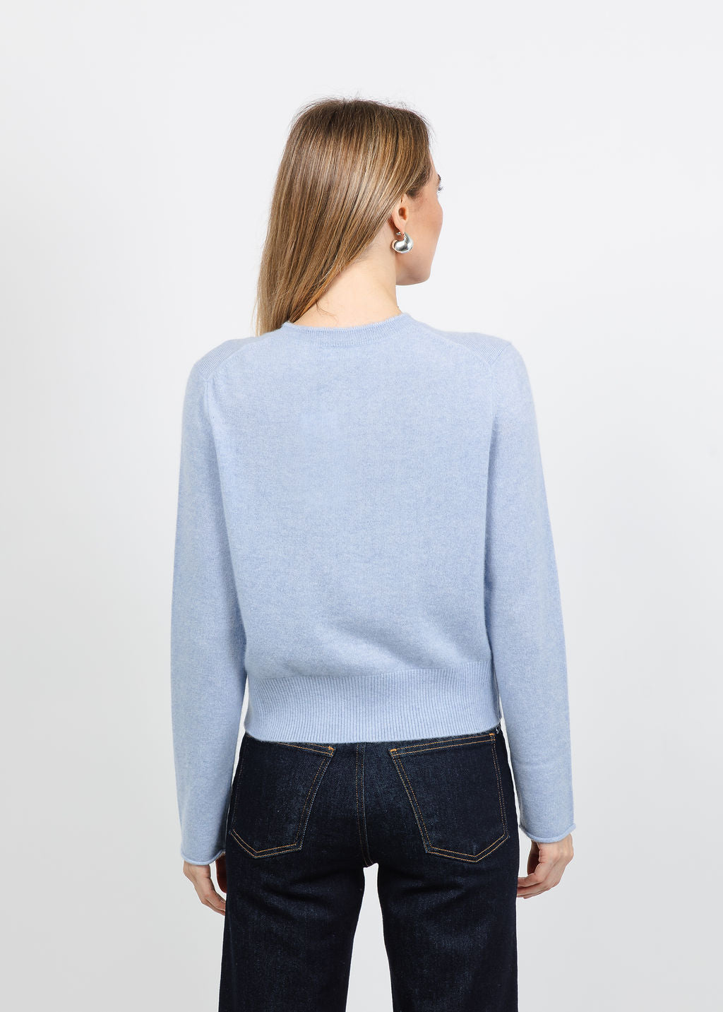 Repeat Button Down Cardigan in Dust available at Barbara Katz