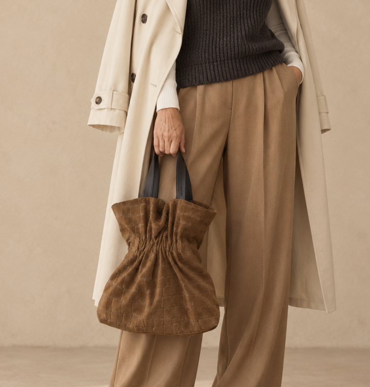Daniella Lehavi Salina Shopper Bag in Brown Croco available at Barbara Katz