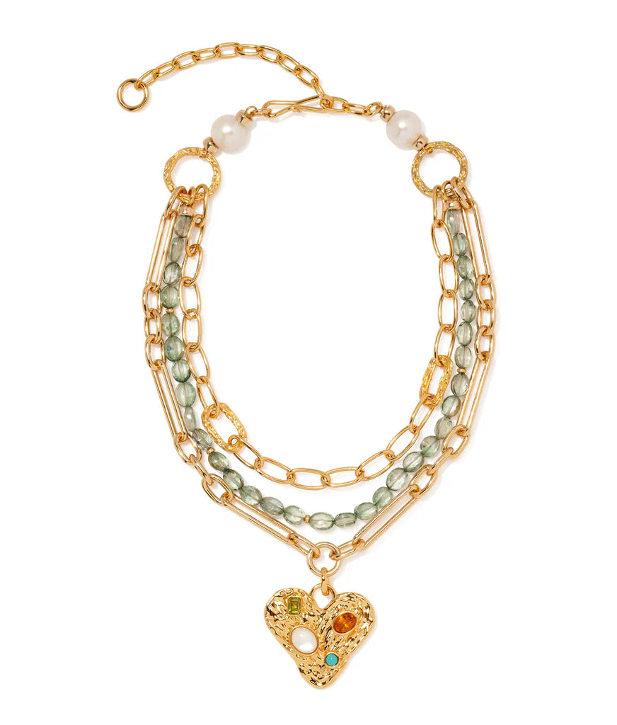 Lizzie Fortunato Treasure Trove Necklace - Gold