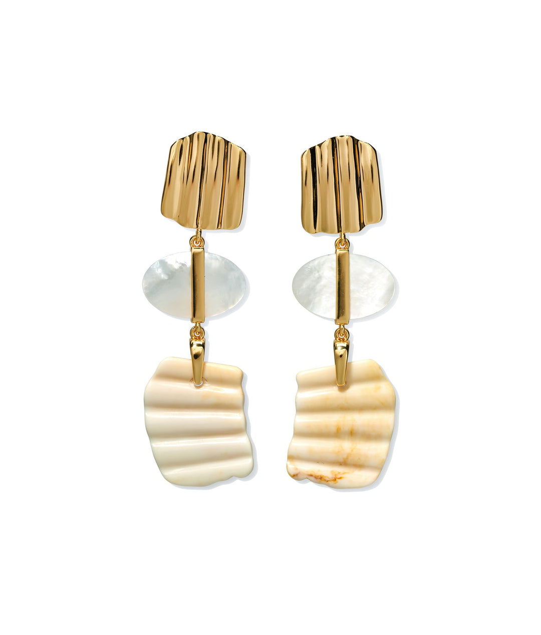 Lizzie Fortunato Suna Earrings available at Barbara Katz