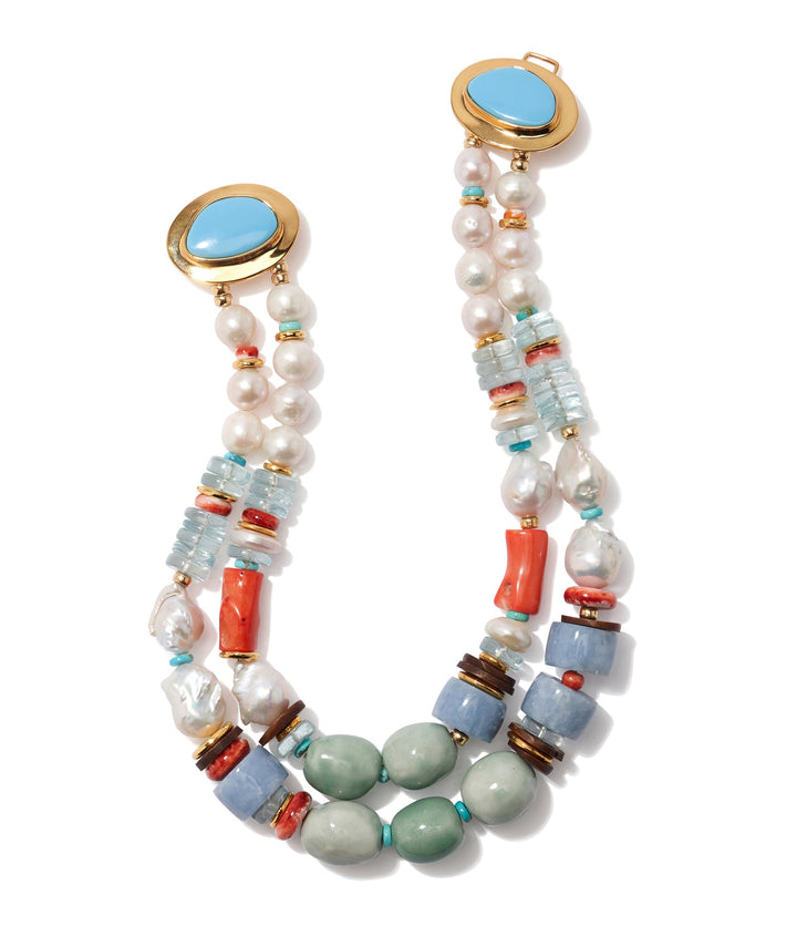 Lizzie Fortunato Ariel Necklace in Cosmos avaialble at Barbara Katz