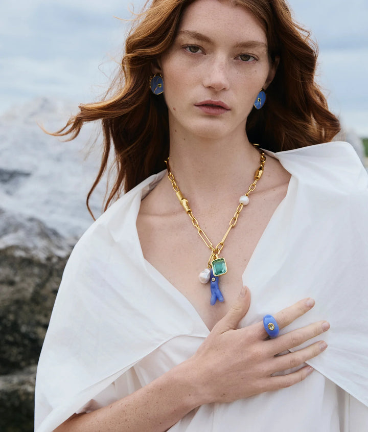 Lizzie Fortunato Pacific Reef Necklace in Multi available at Barbara Katz