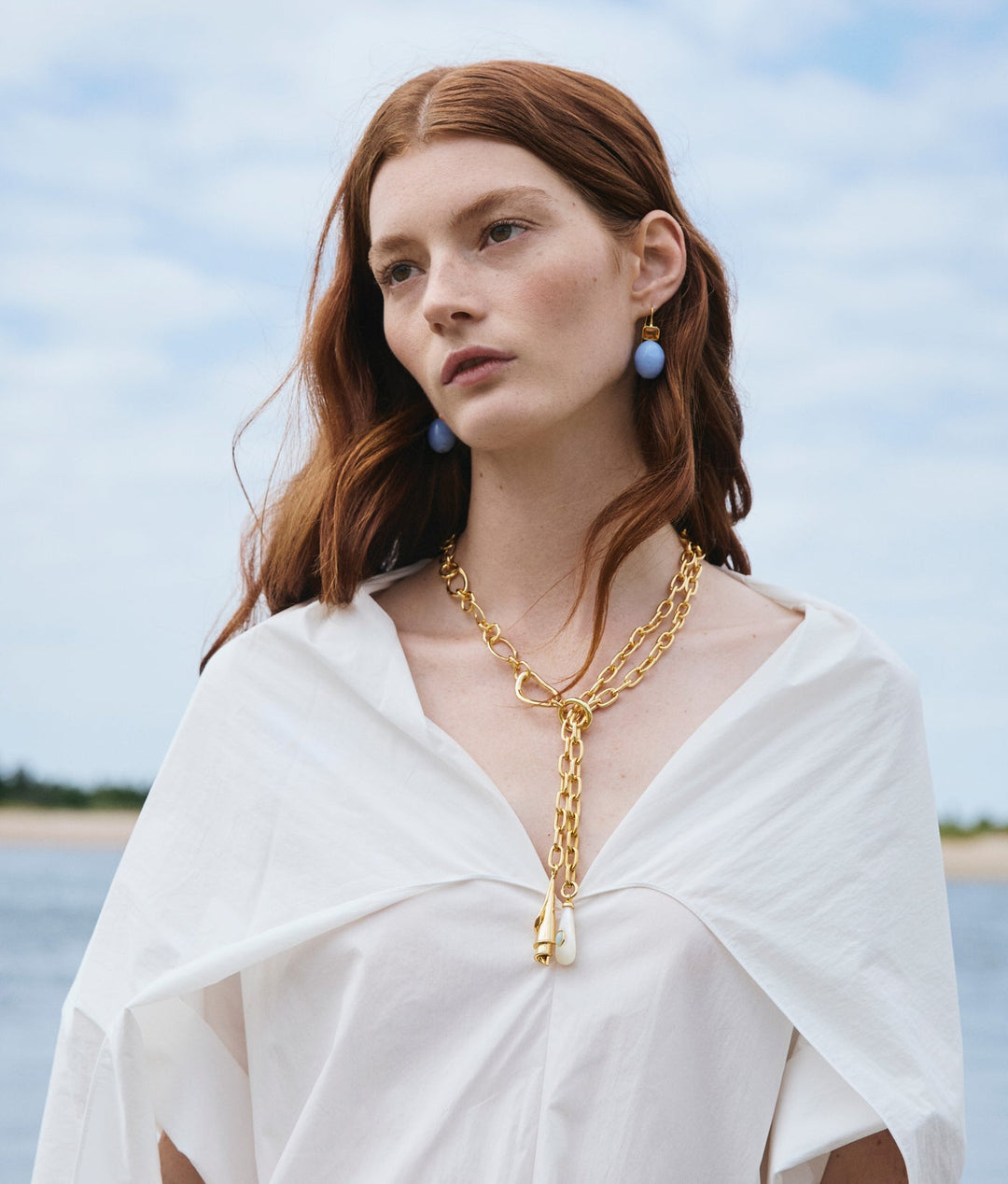 Lizzie Fortunato Spiral Shell Necklace available at Barbara Katz