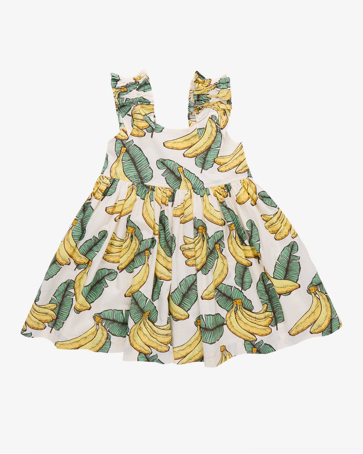 Pink Chicken Girls Via Dress - Banana Leaves available at Barbara Katz