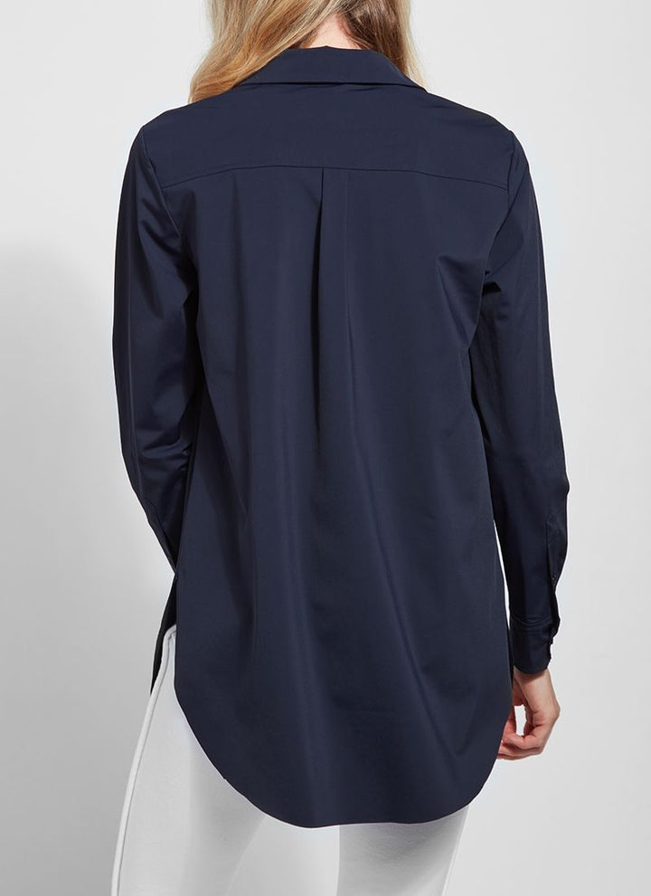 Schiffer Tech Button Down - Navy