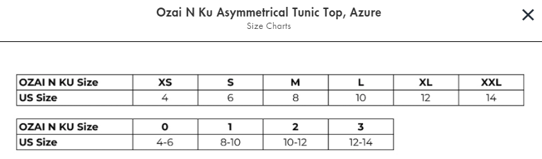 Asymmetrical Tunic Top